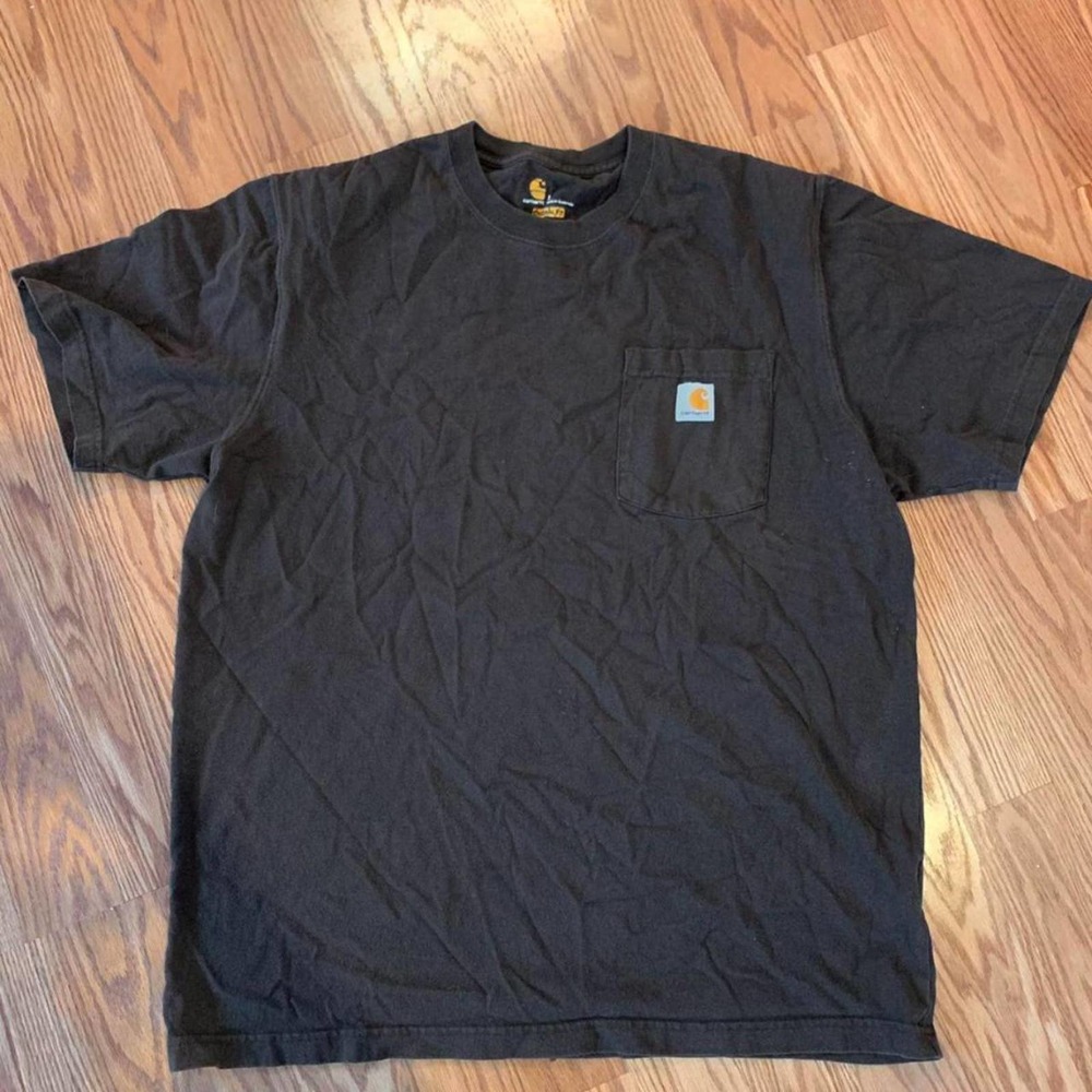 Mens Brown Carhartt tshirt Size: Large